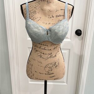 Soma Blue Enticing Lift Balconette Bra